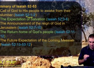 Watch Dr Duane D Miller Discuss Awake, Zion: A Call to All of God’s People, ישעיהו נב:א-ז / Isaiah 52:1-7