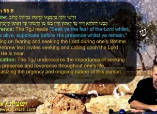 Watch Dr Duane D Miller Discuss the Abundant Blessing of God’s Word: ישעיהו נה:א-ו / Isaiah 55:1-6
