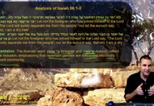 Watch Dr Duane D Miller Discuss Who May and May Not Enter the Assembly of God, ישעיהו נו:א-ו / Isaiah 56:1-6