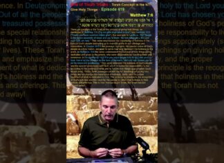 Bits of Torah Truths – Torah Concept in the NT: Give Holy Things – Episode 419