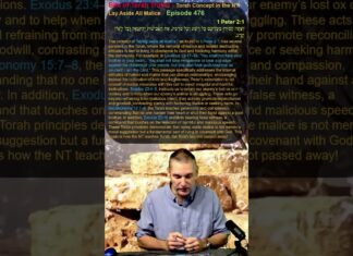 Bits of Torah Truths – Torah Concept in the NT: Lay Aside All Malice – Episode 476