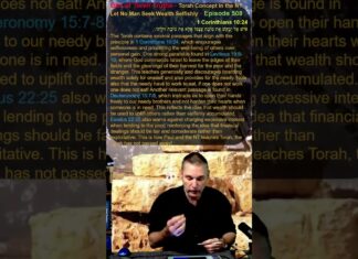 Bits of Torah Truths – Torah Concept in the NT: Let No Man Seek Wealth Selfishly – Episode 508