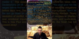 Bits of Torah Truths – Torah Concept in the NT: Let Not the Sun go Down on Wrath – Episode 589