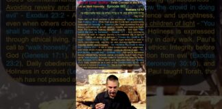 Bits of Torah Truths – Torah Concept in the NT: Let us Walk Honestly – Episode 592