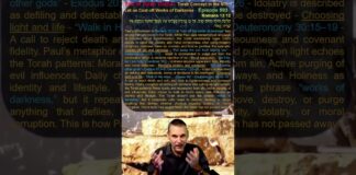 Bits of Torah Truths – Torah Concept in the NT: Let us Cast off Works of Darkness – Episode 593