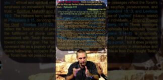 Bits of Torah Truths – Torah Concept in the NT: Let Us Who are Perfect Press forward toward the Mark – Episode 611