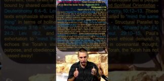 Bits of Torah Truths – Torah Concept in the NT: Let Us Mind the Same Thing – Episode 613