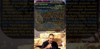 Bits of Torah Truths – Torah Concept in the NT: Let us Cleanse self from Filthiness of Body and Spirit – Episode 602