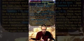 Bits of Torah Truths – Torah Concept in the NT: Let Us Walk in the Spirit – Episode 604