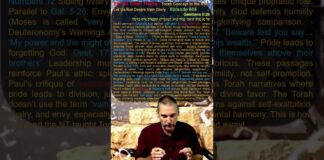 Bits of Torah Truths – Torah Concept in the NT: Let Us Not Desire Vain Glory – Episode 605