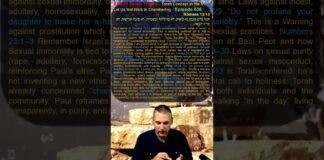 Bits of Torah Truths – #Torah Concept in the NT: Let Us Not Walk in Chambering – Episode 636