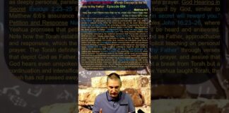 Bits of Torah Truths – #Torah Concept in the NT: Pray to thy Father – Episode 654