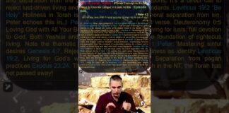 Bits of Torah Truths – #Torah Concept in the NT: Ways to Live No Longer in Lusts to Sin – Episode 644