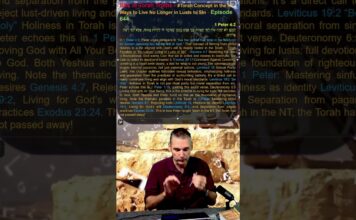 Bits of Torah Truths – #Torah Concept in the NT: Ways to Live No Longer in Lusts to Sin – Episode 644