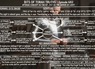 Bits of Torah Truths – #Torah Concept in the NT: Put on the Armor of Light – Episode 682