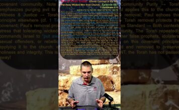 Bits of Torah Truths – #Torah Concept in the NT: Put Away Wicked Men from Church – Episode 667