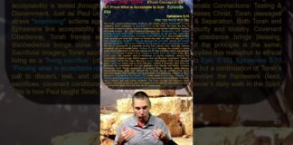 Bits of Torah Truths – #Torah Concept in the NT: Prove What is Acceptable to God – Episode 664
