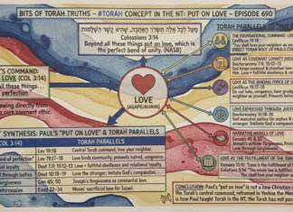 Bits of Torah Truths – #Torah Concept in the NT: Put On Love – Episode 690