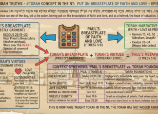 Bits of Torah Truths – #Torah Concept in the NT: Put On Breastplate of Faith-Love – Episode 691