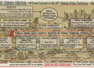 Bits of Torah Truths – #Torah Concept in the NT: Rebuke False Testimony – Episode 695