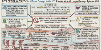 Bits of Torah Truths – #Torah Concept in the NT: Rebuke with All Longsuffering – Episode 698