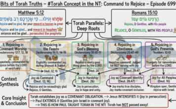 Bits of Torah Truths – #Torah Concept in the NT: Command to Rejoice – Episode 699