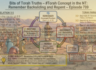 Bits of Torah Truths – #Torah Concept in the NT: Remember Backsliding and Repent – Episode 709