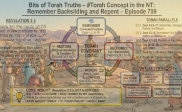 Bits of Torah Truths – #Torah Concept in the NT: Remember Backsliding and Repent – Episode 709