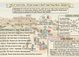 Bits of Torah Truths – #Torah Concept in the NT: Seek Things Above – Episode 713