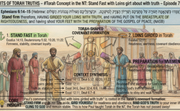 Bits of Torah Truths – #Torah Concept in the NT: Stand Fast with Loins girt about with truth – Episode 716