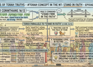 Bits of Torah Truths – #Torah Concept in the NT: Stand in Faith – Episode 719