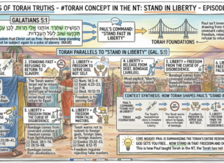 Bits of Torah Truths – #Torah Concept in the NT: Stand in Liberty – Episode 720