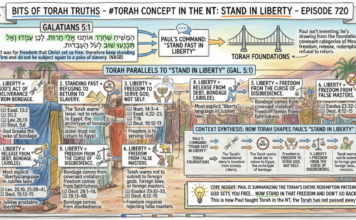 Bits of Torah Truths – #Torah Concept in the NT: Stand in Liberty – Episode 720