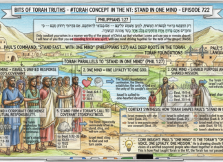 Bits of Torah Truths – #Torah Concept in the NT: Stand in One mind – Episode 722
