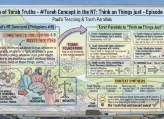 Bits of Torah Truths – #Torah Concept in the NT: Think on Things just – Episode 725