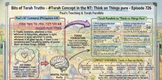 Bits of Torah Truths – #Torah Concept in the NT: Think on Things pure – Episode 726