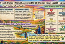 Bits of Torah Truths – #Torah Concept in the NT: Think on Things lovely – Episode 727