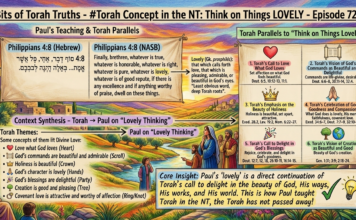 Bits of Torah Truths – #Torah Concept in the NT: Think on Things lovely – Episode 727