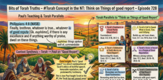 Bits of Torah Truths – #Torah Concept in the NT: Think on Things of good report – Episode 728