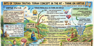 Bits of Torah Truths – #Torah Concept in the NT: Think on Things of Virtue – Episode 729