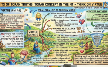 Bits of Torah Truths – #Torah Concept in the NT: Think on Things of Virtue – Episode 729