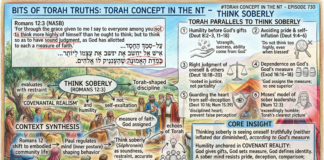 Bits of Torah Truths – #Torah Concept in the NT: Think Soberly – Episode 730
