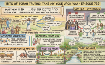 Bits of Torah Truths – #Torah Concept in the NT: Take My Yoke upon You – Episode 739