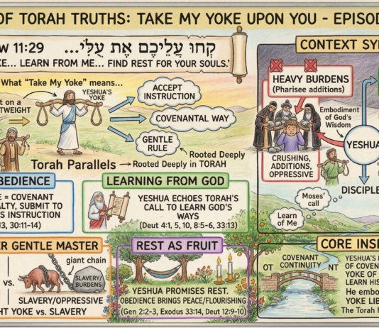 Bits of Torah Truths – #Torah Concept in the NT: Take My Yoke upon You – Episode 739