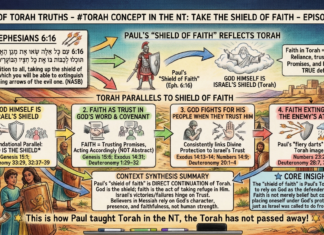 Bits of Torah Truths – #Torah Concept in the NT: Take the Shield of Faith – Episode 742