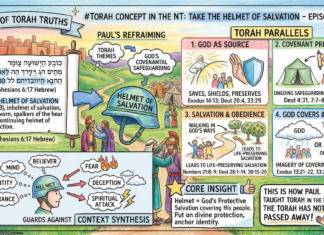 Bits of Torah Truths – #Torah Concept in the NT: Take The helmet of salvation – Episode 743