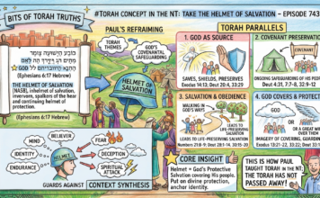 Bits of Torah Truths – #Torah Concept in the NT: Take The helmet of salvation – Episode 743