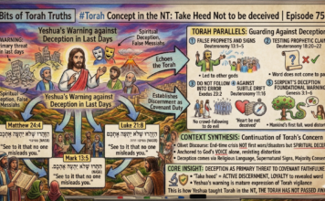 Bits of Torah Truths – #Torah Concept in the NT: Take Heed Not to be deceived – Episode 750