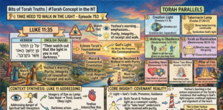 Bits of Torah Truths – #Torah Concept in the NT: Take Heed To walk in the light – Episode 753