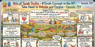 Bits of Torah Truths – #Torah Concept in the NT: Take Heed to Rebuke and Forgive – Episode 754